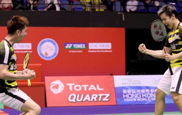 Aksi Tengil Kevin Sanjaya Yang Bikin Lawan Bak Latihan Indozone Id