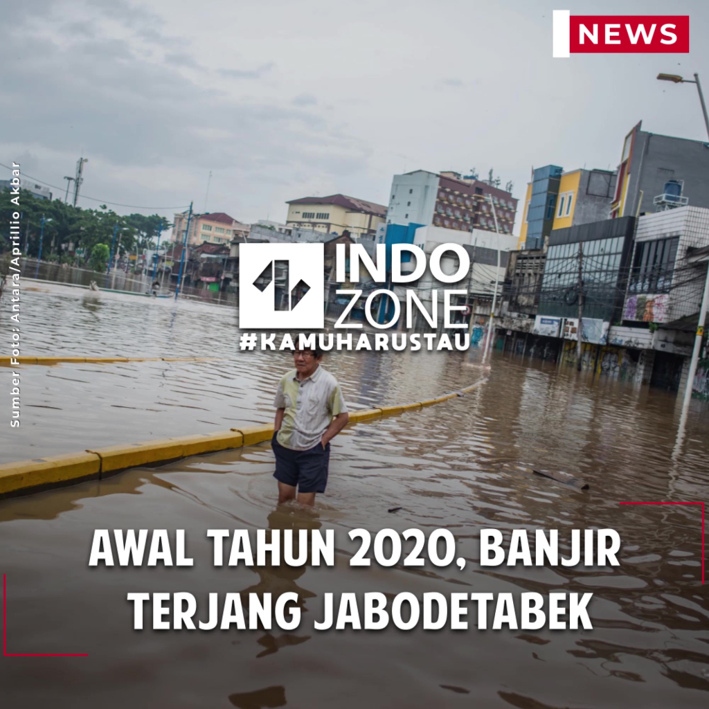 Awal Tahun Banjir Terjang Jabodetabek Indozone Id