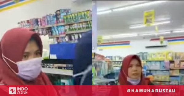 Duh Ibu Ibu Di Bengkulu Ini Kepergok Pegawai Mencuri Di Minimarket Tolong Dek Bayar Aja