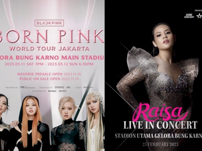 Konser Blackpink Dan Raisa Terancam Pindah Venue Usai Menpora Larang