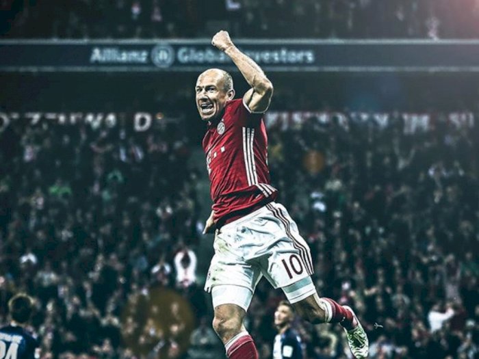 Arjen Robben Belum Punya Rencana Apa-apa Usai Tinggalkan Bayern Munich