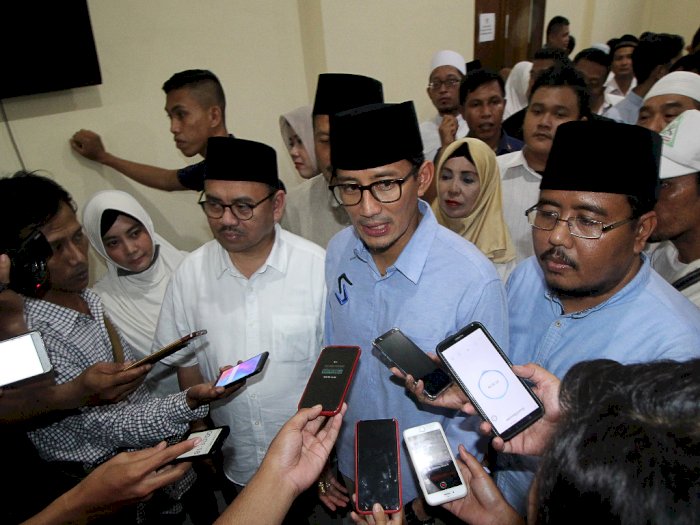 Sandiaga Kirim 'Al Fatihah' Untuk Petugas KPPS Meninggal di Surabaya