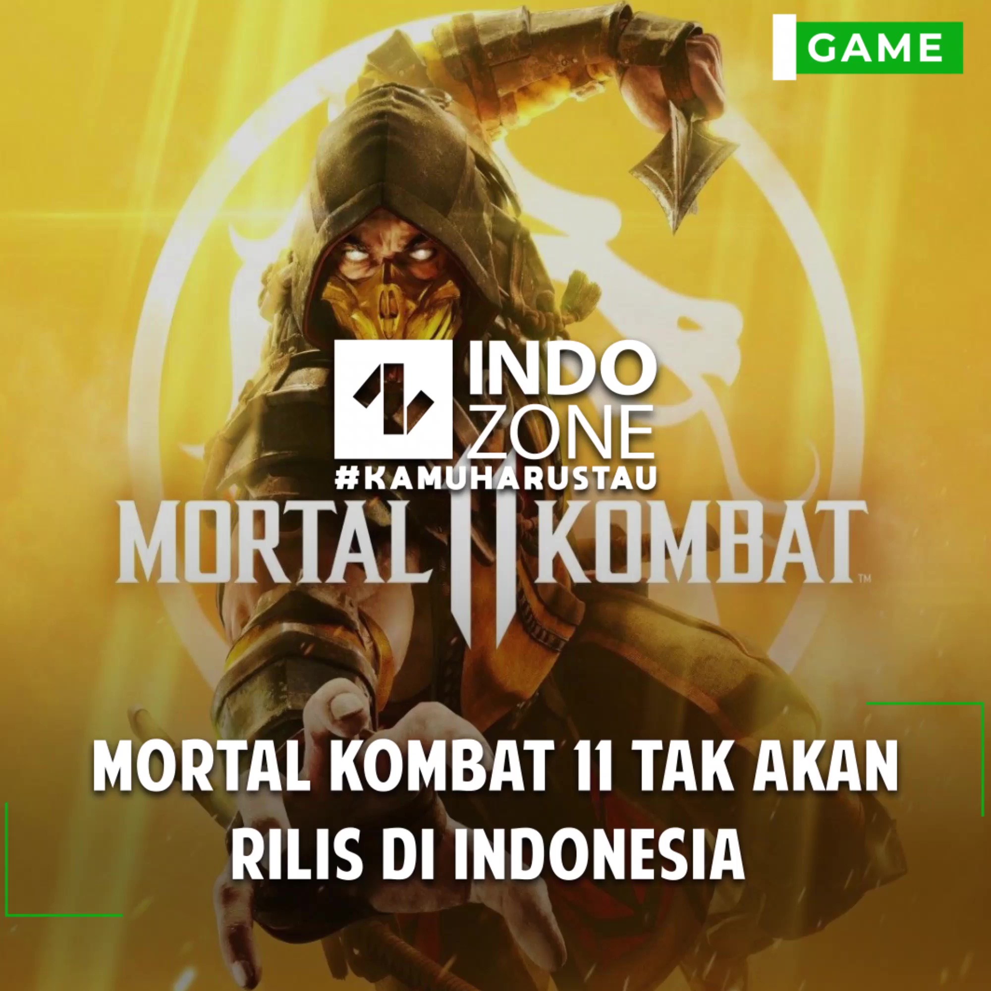 Mortal Kombat 11 Tak Akan Rilis di Indonesia