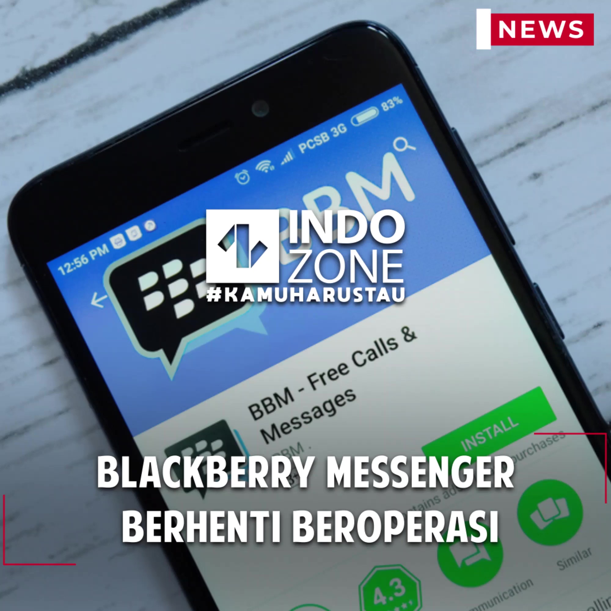 BlackBerry Messenger Berhenti Beroperasi