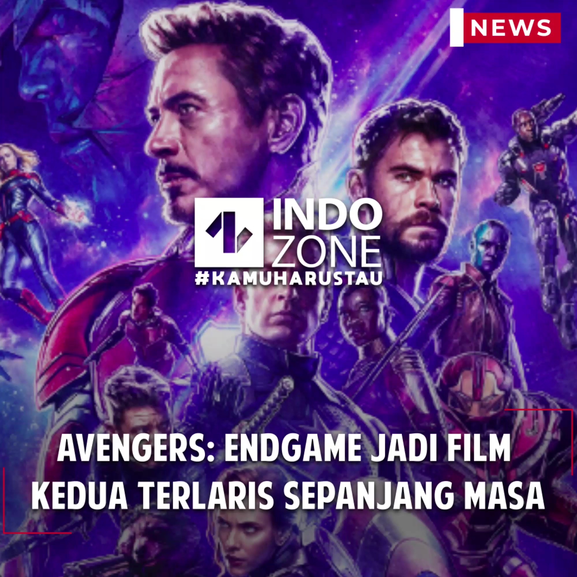 Avengers: Endgame Jadi Film Kedua Terlaris Sepanjang Masa