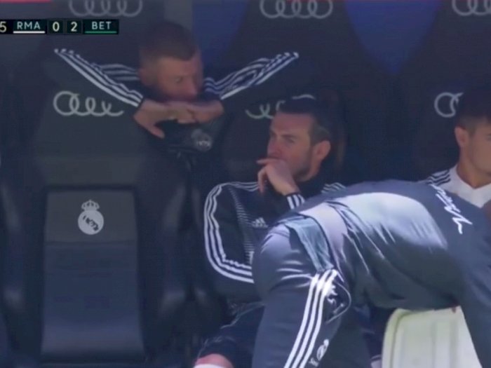 Dibangkucadangkan, Bale & Kross Cekikikan Lihat Madrid Kalah