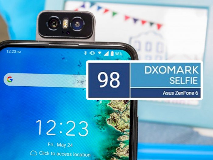 Zenfone 6 Jadi Smartphone Dengan Kamera Selfie Terbaik Versi DxOMark