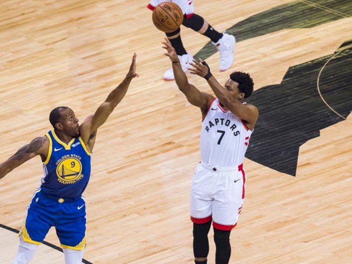 Kejutan! Raptors Bungkam Warriors di Gim Pertama Final NBA