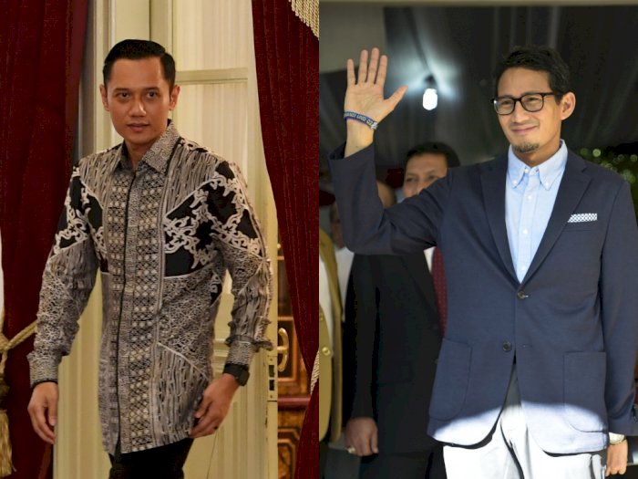 Peluang AHY dan Sandiaga Jadi Menteri, Jokowi: Kenapa Tidak?