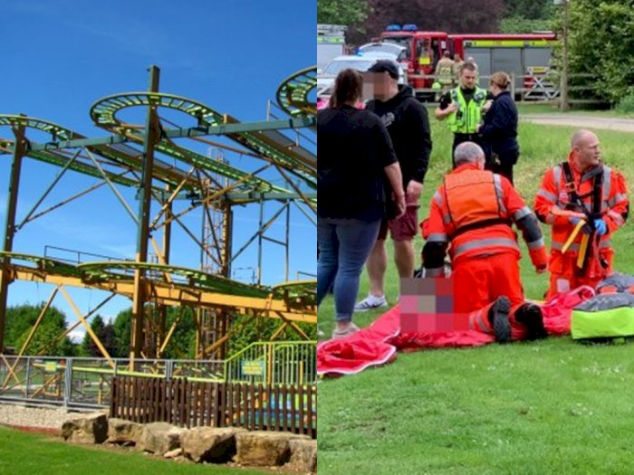 Tragis, Bocah 6 Tahun di Inggris Terlempar Dari Roller Coaster