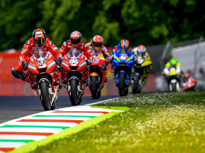 Petrucci Juarai MotoGP Italia, Ducati Cetak Hattrick di Mugello