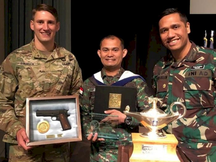 Pertama Dalam Sejarah, Perwira TNI AD Raih Penghargaan Sesko US Army