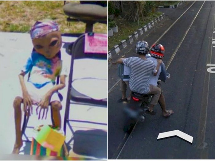 5 Deretan Gambar Aneh yang Terekam Google Street View 