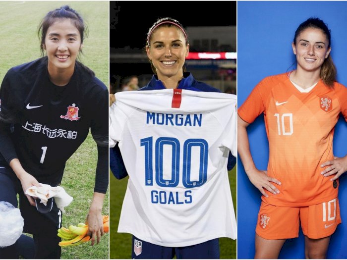 6 Pesepak Bola Cantik di Piala Dunia Wanita