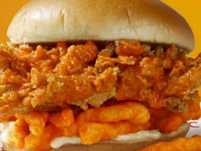 Cheetos Fried Chicken Sandwich, Menu Baru KFC AS Ini Bikin Ngiler