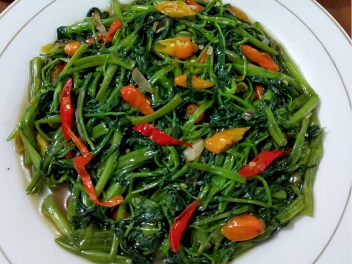 Makan Malam Pakai Tumis Kangkung Ini Resepnya Indozone Id