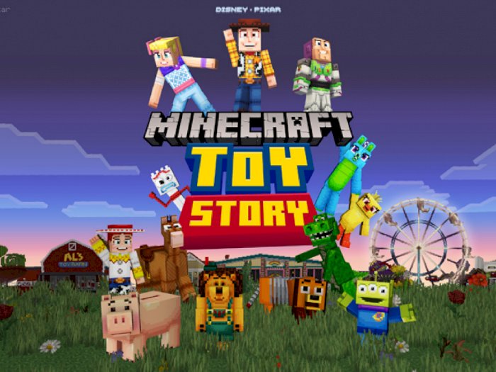 Minecraft Hadirkan DLC Baru Yaitu Toy Story Mash-Up