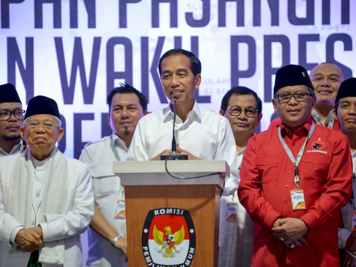 Presiden Joko Widodo Sampaikan Ucapan Terimakasih Kepada Tim Hukumnya