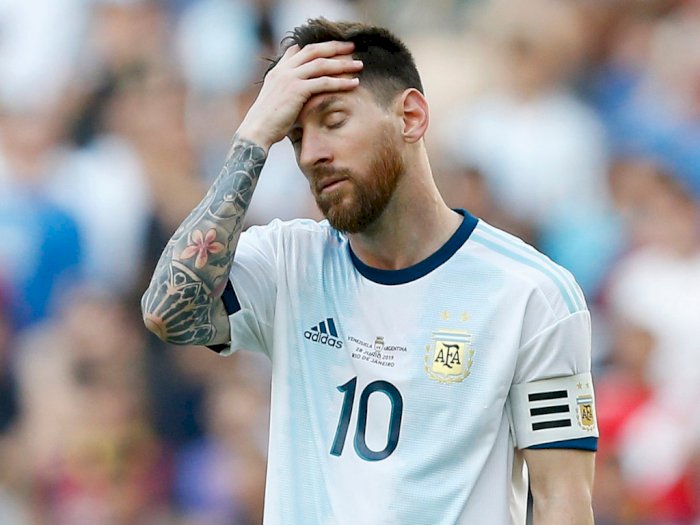 Gagal Lagi, Timnas Argentina Memang Bukan Jodoh Messi
