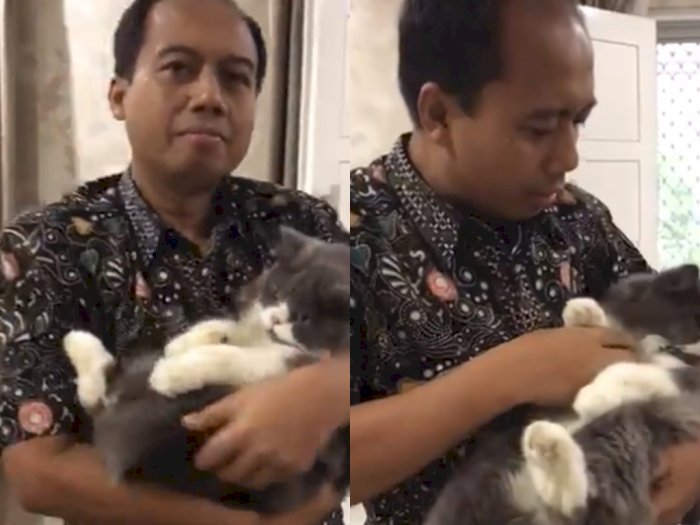 Kucing Sutopo Dikabarkan Stres