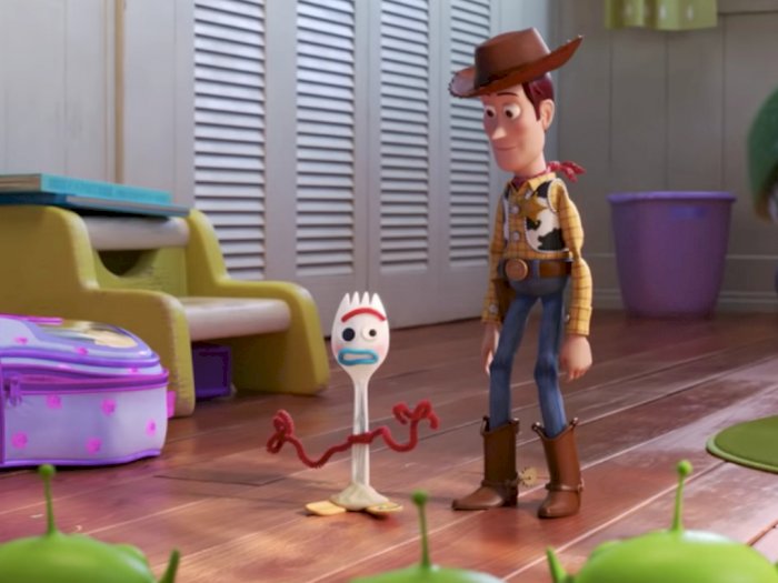 Dianggap Berisiko Bagi Anak, Mainan Forky Toy Story 4 Ditarik