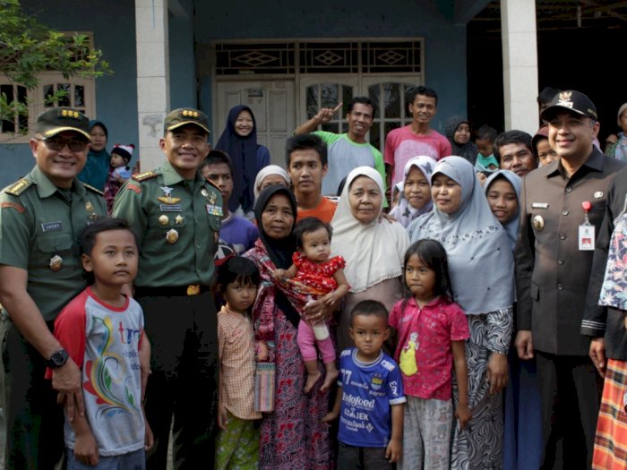 Bupati Tangerang & Danrem 052/Wkr Buka TMMD-105 Di Kronjo