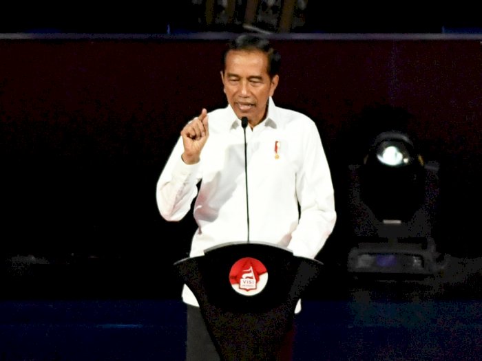 Pidato Jokowi Tak Singgung HAM dan Pemberantasan Korupsi