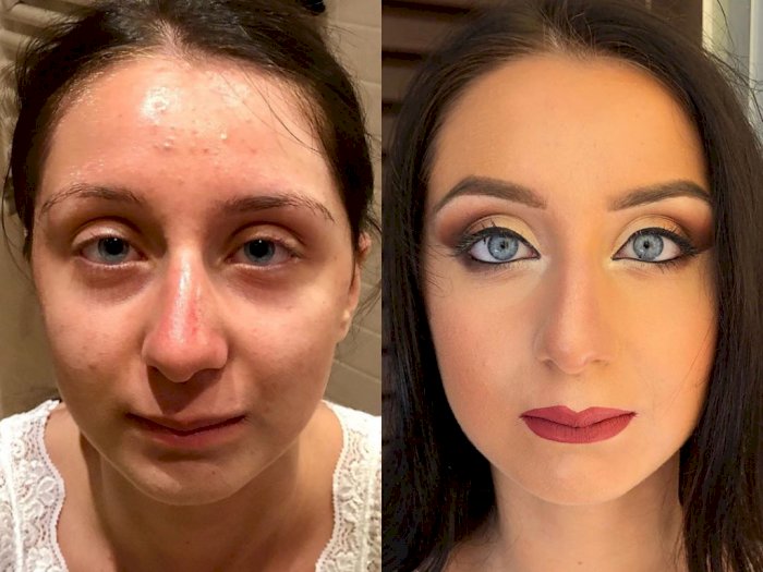 The Power of Makeup, Ini 10 Foto Wanita Sebelum & Sesudah Berdandan