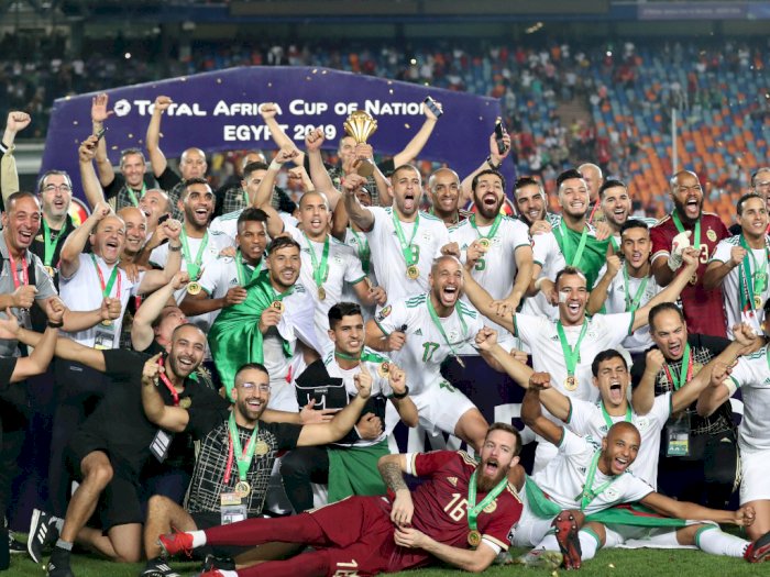 Selamat! Aljazair Kembali Juara Piala Afrika Setelah 29 Tahun