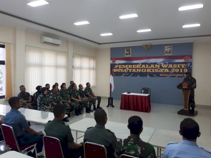 Dukung PBSI, Pusjaspermildas TNI Gelar Pembekalan Wasit Bulutangkis