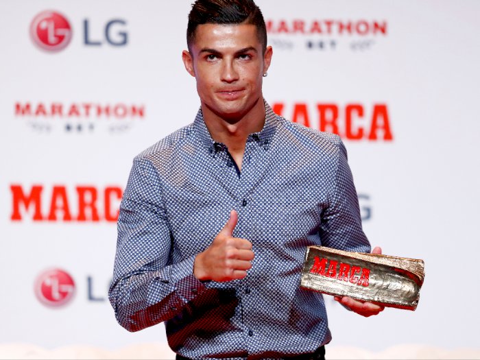 Raih Penghargaan Marca, Ronaldo Sah Jadi Legenda