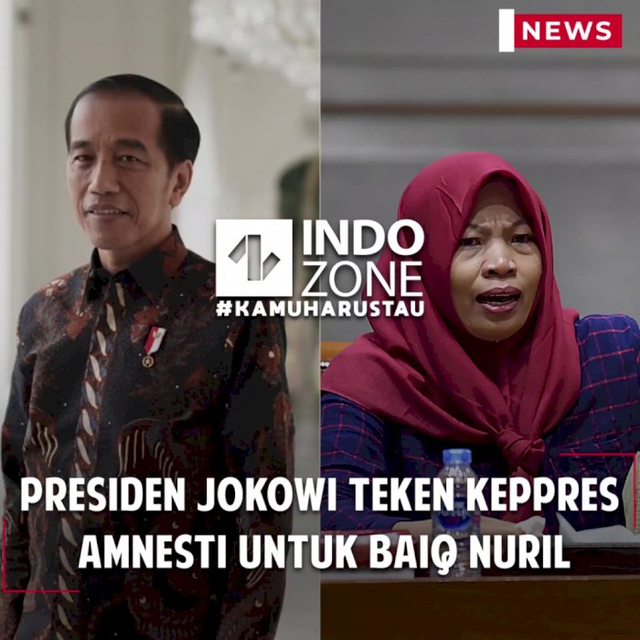 Presiden Jokowi Teken Keppres Amnesti Untuk Baiq Nuril