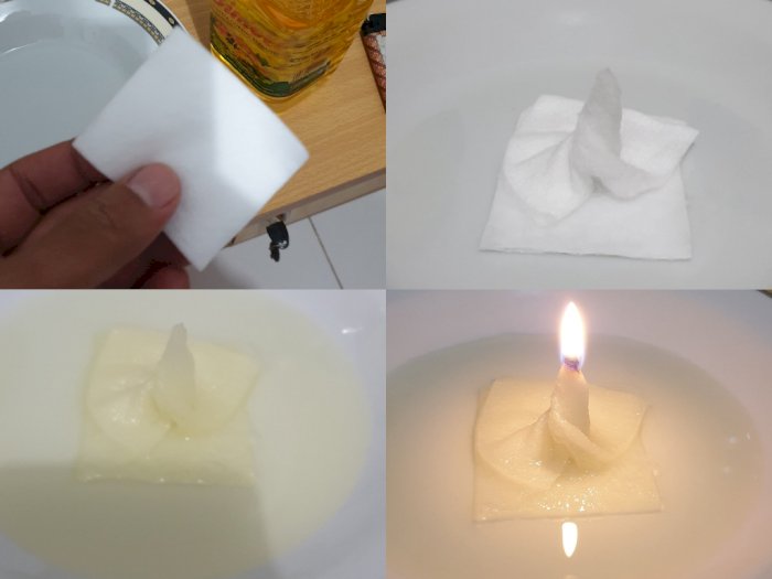 Cara Membuat Lentera Dengan Minyak Goreng golekyu