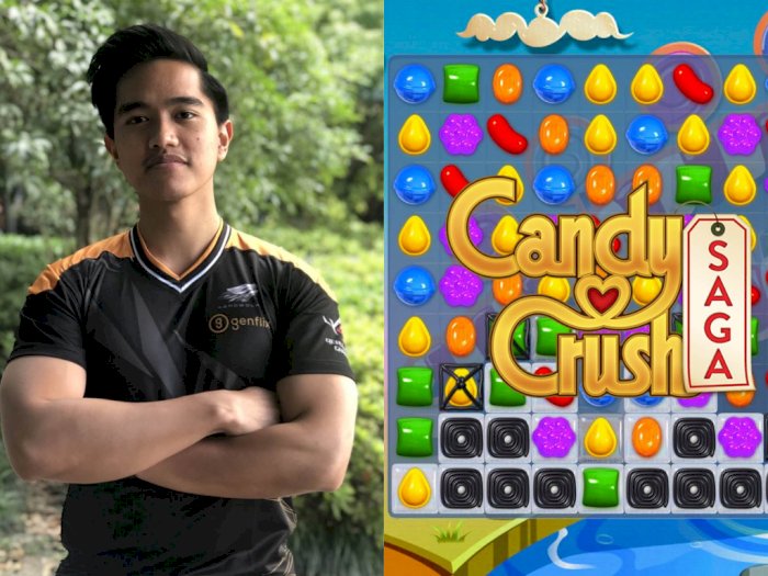 Masuk Aerowolf, Kaesang Pangarep: Jadi Pro Player Divisi Candy Crush