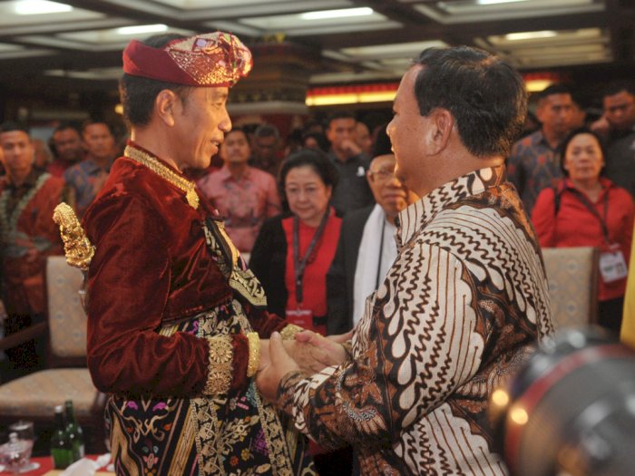 Hadir di Kongres PDIP, Gerindra Belum Putuskan Masuk Koalisi Jokowi