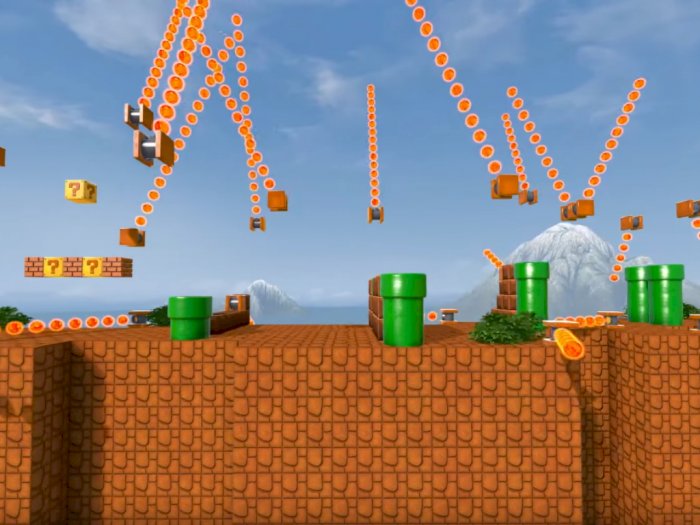 Mantap! YouTuber Ini Buat Level Super Mario Bros di Game CS:GO