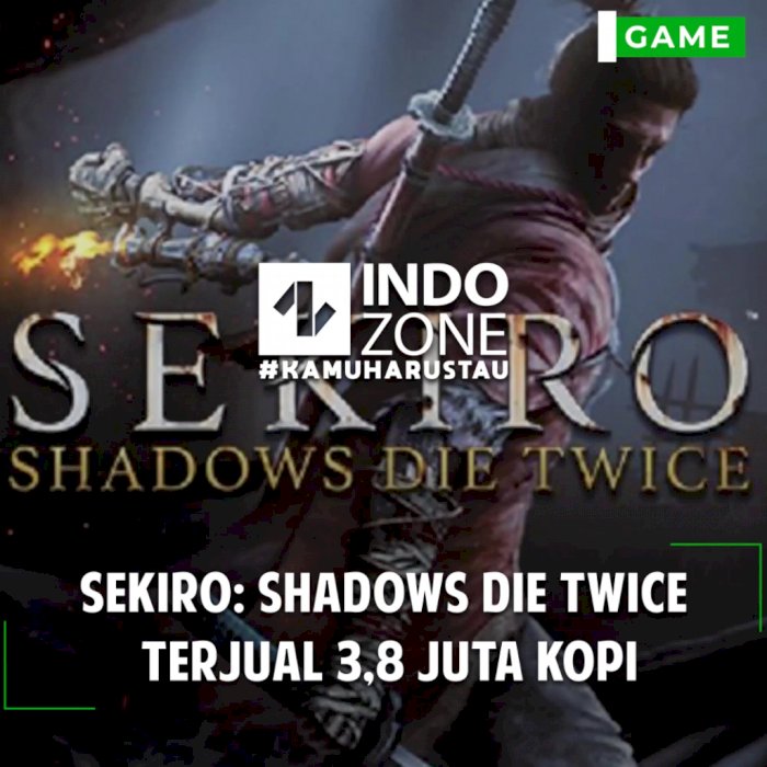 Sekiro: Shadows Die Twice  Terjual 3,8 Juta kopi