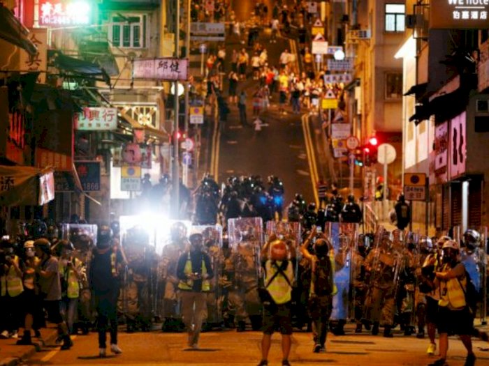 Media sosial Ikut Ramai dalam Pertempuran di Hong Kong