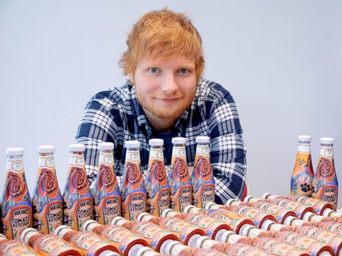 Saus Tomat Heinz Edisi Khusus Ed Sheeran Dijual 1.500 Poundsterling