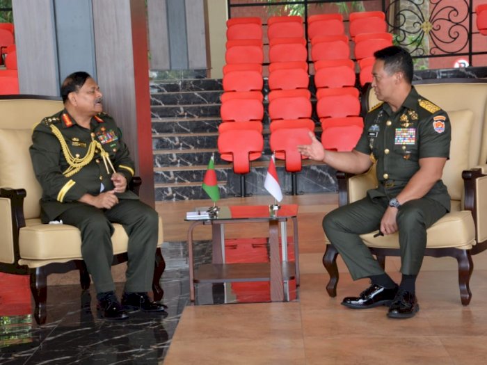 TNI AD - AD Bangladesh Jalin Program Pertukaran Perwira Siswa