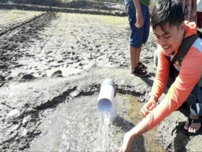 Heboh! Sumber Mata Air Tiba-tiba Muncul di Gunung Kidul