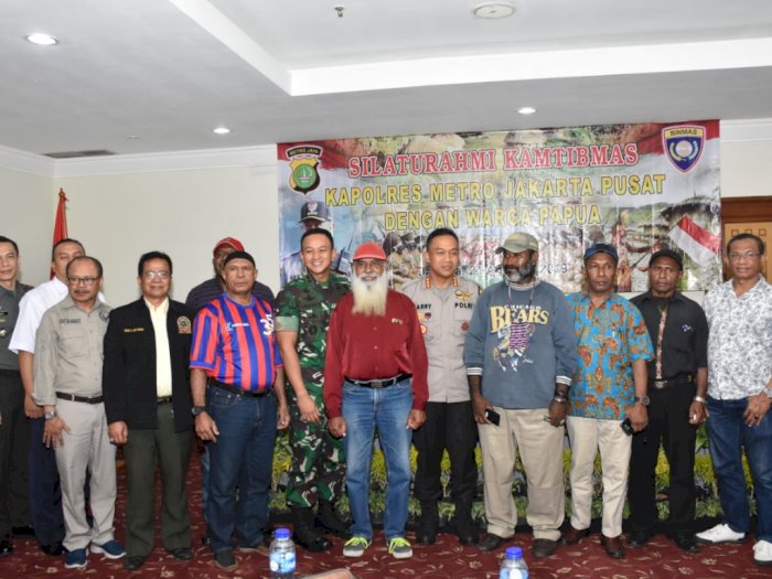 Aparat TNI-Polri Gelar Silaturahmi dengan Masyarakat Papua