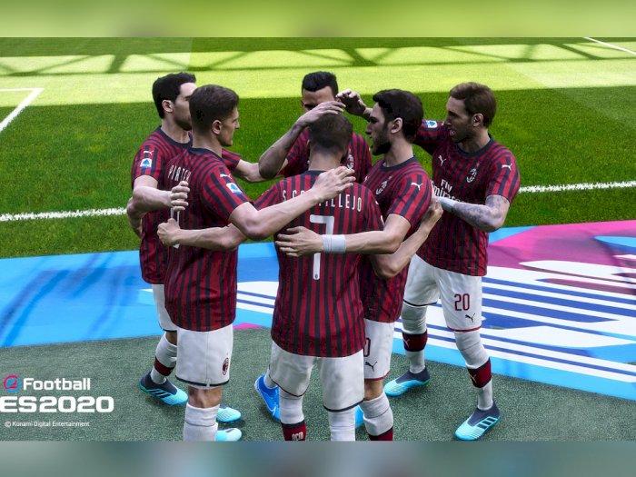Konami Resmi Hadirkan Lisensi Klub AC Milan di eFootball PES 2020
