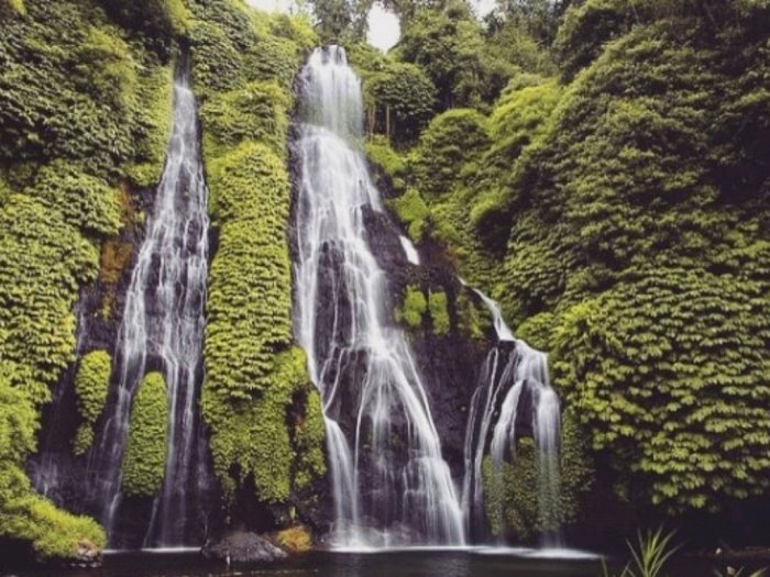 Mengintip Keindahan Air Terjun Banyumala Bali