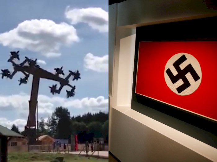 Disebut Mirip Swastika Nazi, Wahana di Taman Hiburan Ini Ditutup