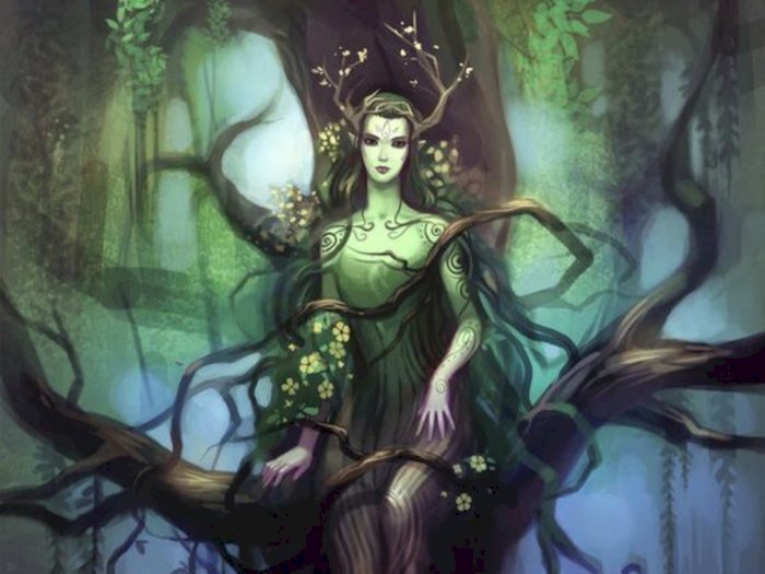 Hamadriad, Roh Wanita Cantik Penghuni Pohon