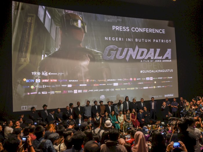 Serunya Gala Premiere Film 'Gundala'