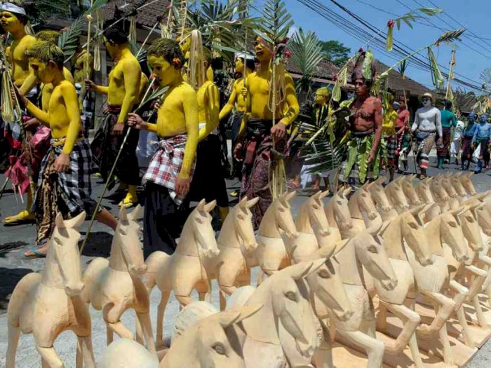Tradisi Ngerebeg, Ritual Tolak Bala di Tegallalang Bali
