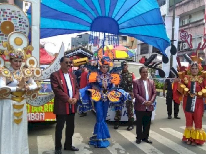 Semarak Amboina Musik Karnaval di HUT ke-444 Kota Ambon 