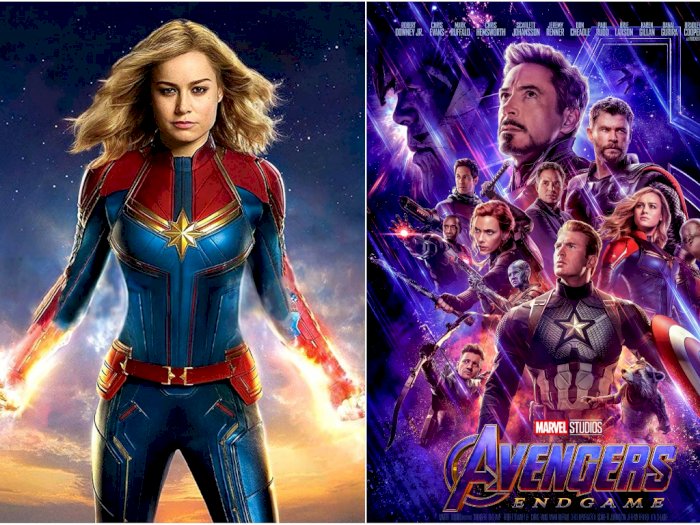 Ini Alasan Peran Captain Marvel Sedikit  dalam 'Avengers: Endgame'